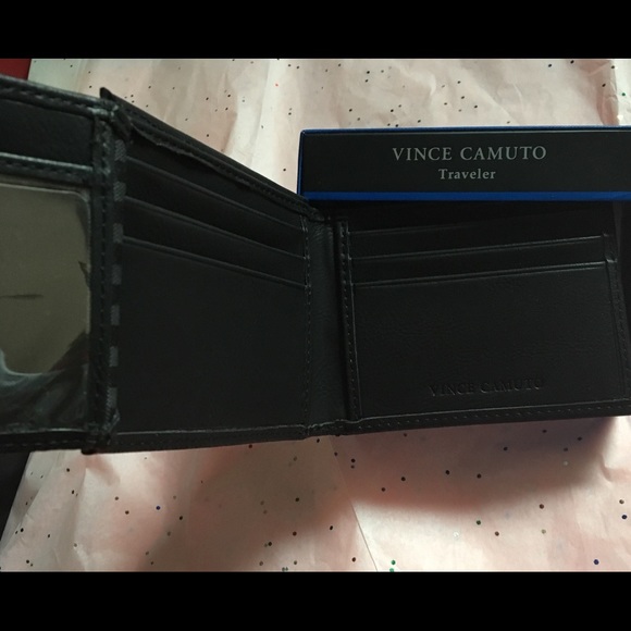 VINCE CAMUTO TRAVEL TRIFOLD MEN’S WALLET - Picture 5 of 6
